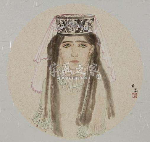 国画家褚晓莉字画之家