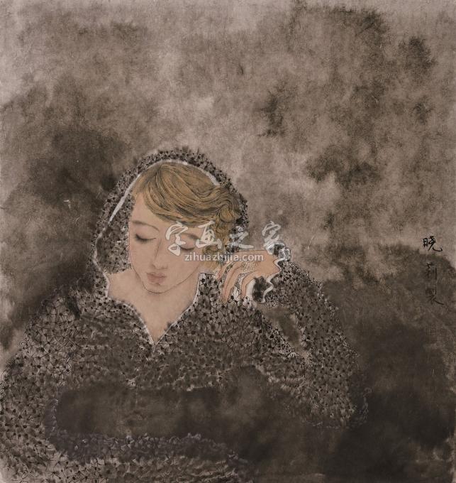 国画家褚晓莉字画之家