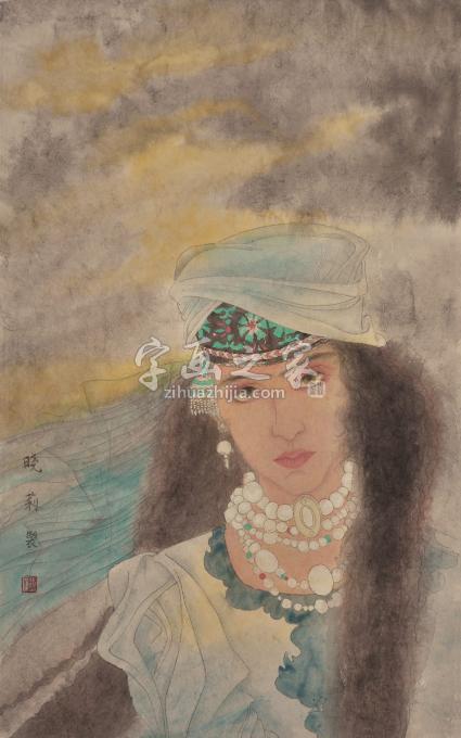 国画家褚晓莉字画之家