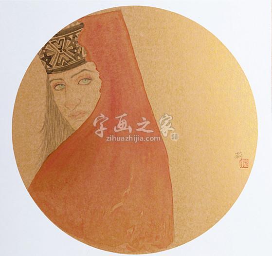 国画家褚晓莉字画之家