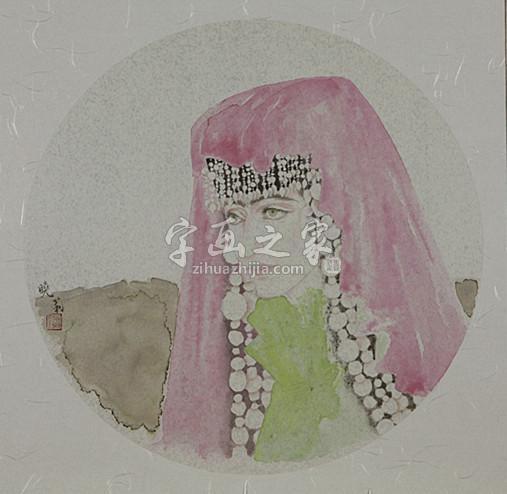 国画家褚晓莉字画之家