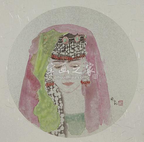 国画家褚晓莉字画之家