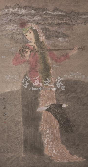 国画家褚晓莉字画之家