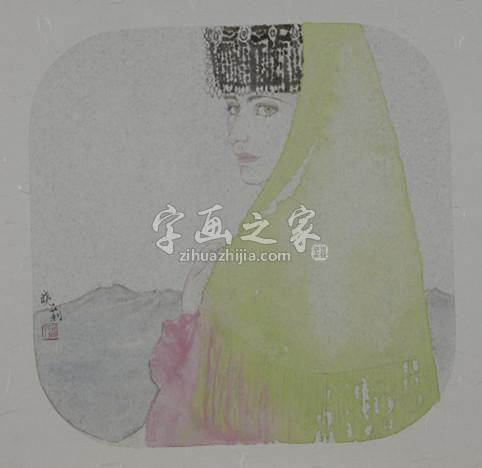 国画家褚晓莉字画之家