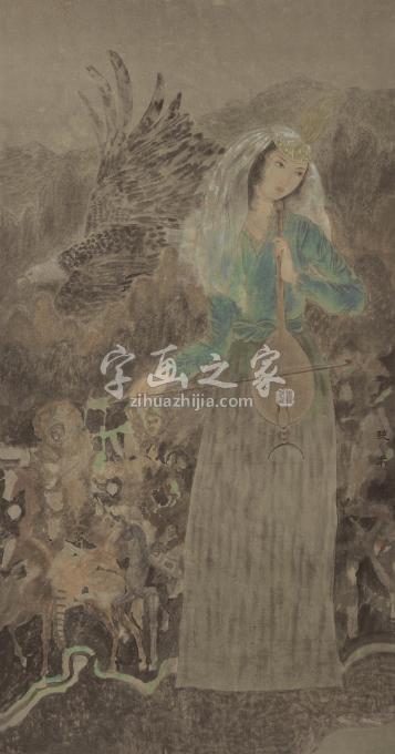 国画家褚晓莉字画之家