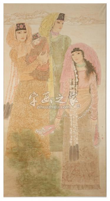 国画家褚晓莉字画之家