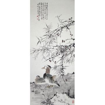 张峰国画花鸟竹石鸳鸯字画之家