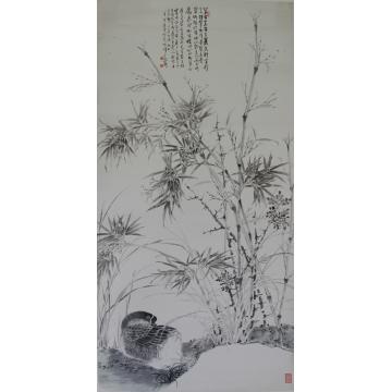 张峰国画花鸟梦溪图字画之家