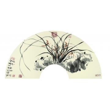 张峰国画花鸟空谷幽香字画之家
