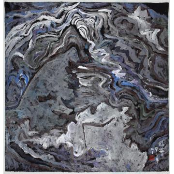 刘绍荟国画山水涠洲岛之三字画之家