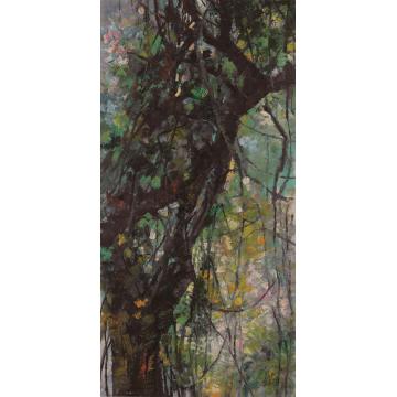 刘绍荟国画山水热带雨林·茂字画之家