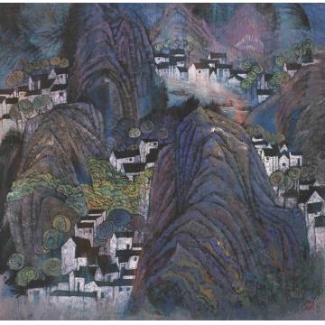 刘绍荟国画山水城中山字画之家