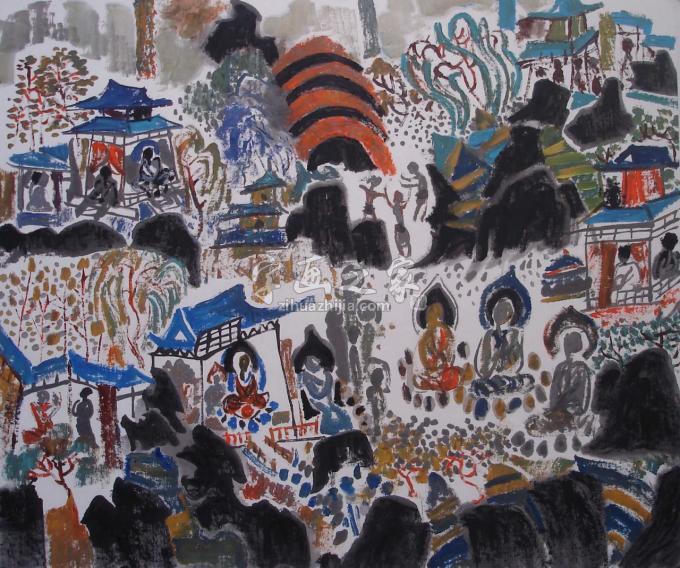 国画家刘绍荟字画之家