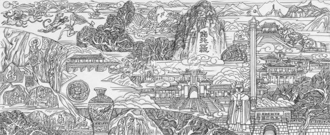 国画家刘绍荟字画之家
