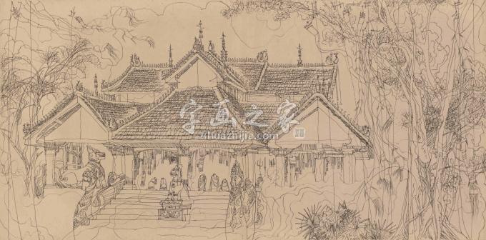国画家刘绍荟字画之家