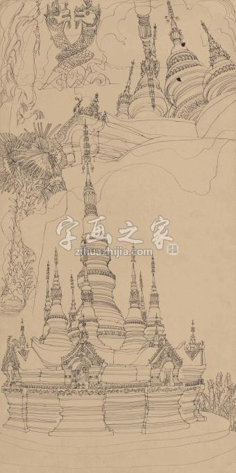 国画家刘绍荟字画之家
