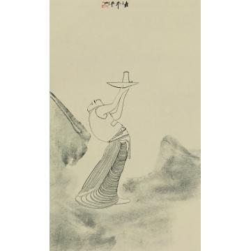 边平山国画人物百士图字画之家