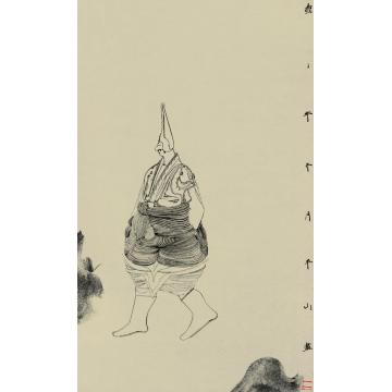 边平山国画人物百士图字画之家