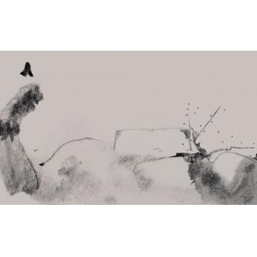 边平山国画山水山水图册字画之家