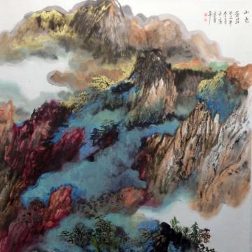 宋亚平国画山水无题字画之家