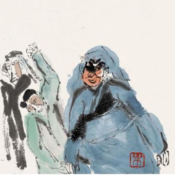 乐祥海国画人物随笔系列之十六字画之家