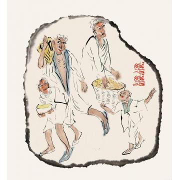 乐祥海国画人物随笔系列之三十六字画之家