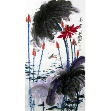 白世杰国画花鸟晨雾字画之家