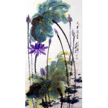 白世杰国画花鸟十里冷香字画之家