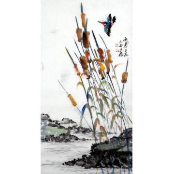 白世杰国画花鸟秋意正浓字画之家