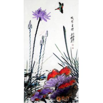 白世杰国画花鸟怡然自得字画之家