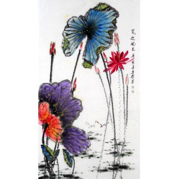 白世杰国画花鸟笑迎风光字画之家