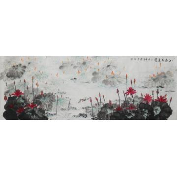 白世杰国画花鸟江南可采莲字画之家