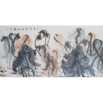 白世杰国画花鸟十里冷香字画之家