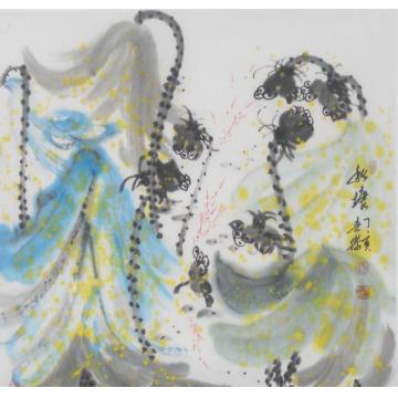 白世杰国画花鸟彩塘字画之家