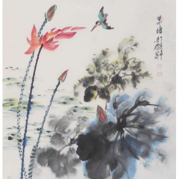 白世杰国画花鸟草塘字画之家
