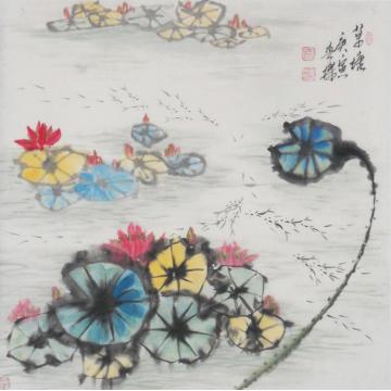 白世杰国画花鸟草塘字画之家