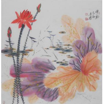 白世杰国画花鸟律动字画之家