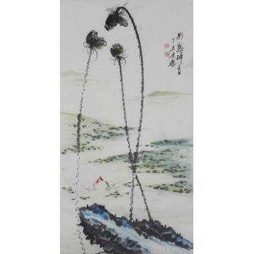 白世杰国画花鸟果熟睡香字画之家