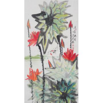 白世杰国画花鸟清香无生字画之家