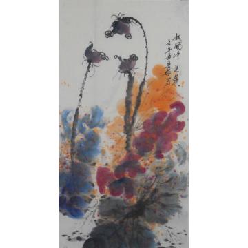 白世杰国画花鸟秋风扫落叶字画之家