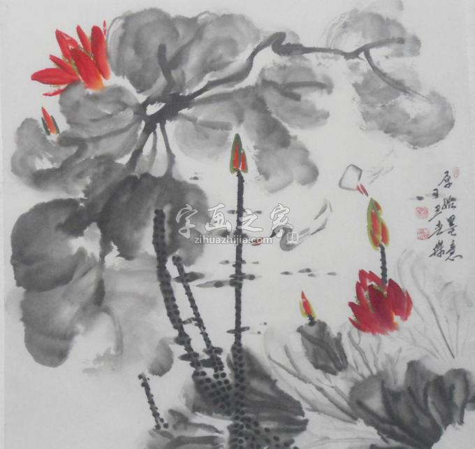 国画家白世杰字画之家