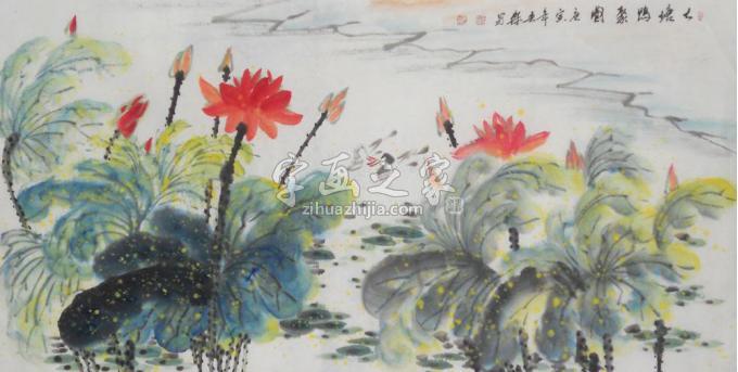 国画家白世杰字画之家