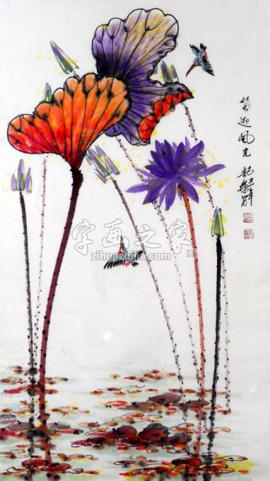 国画家白世杰字画之家