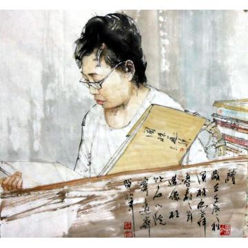 王国栋国画人物读字画之家
