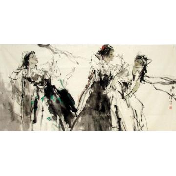 王国栋国画人物舞蹈字画之家