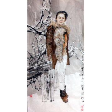 王国栋国画人物小雪字画之家