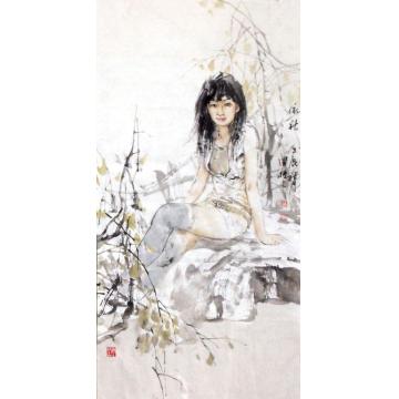 王国栋国画人物依秋字画之家