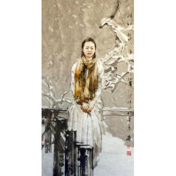 王国栋国画人物相约字画之家