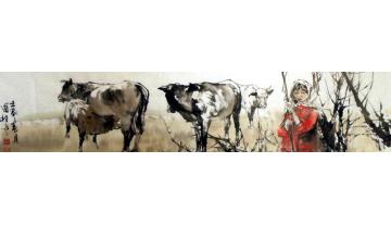 王国栋国画人物无题字画之家