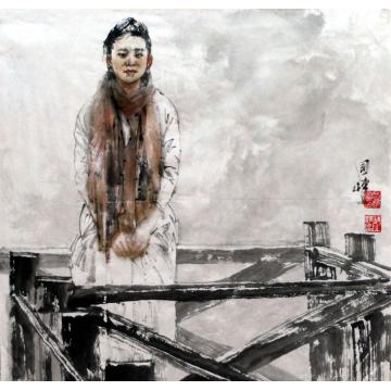 王国栋国画人物无题字画之家